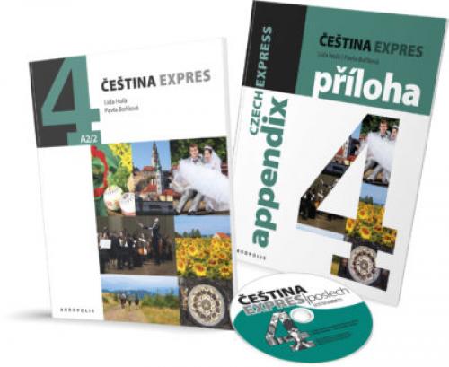 Čeština ekspres 4 (A2/2) - LB + Anhang und CD